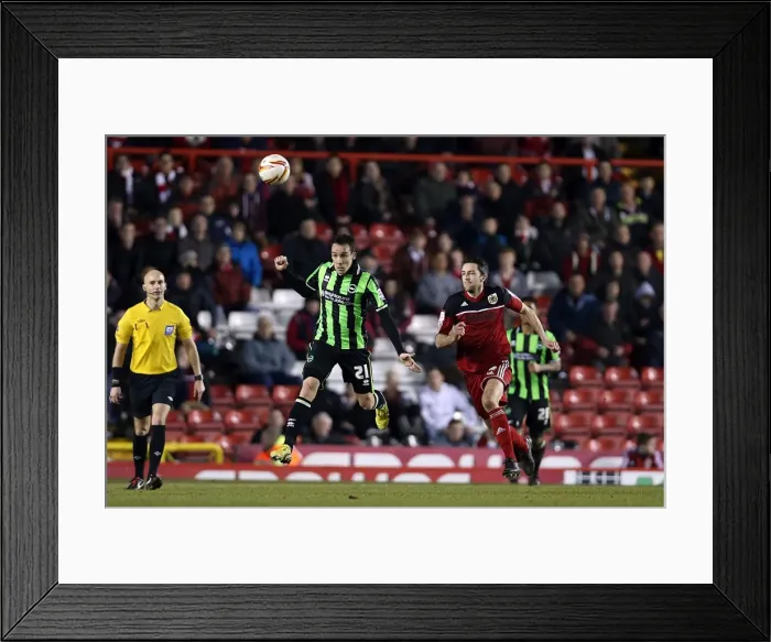 Framed Print : Brighton & Hove Albion vs. Bristol City: 2012-13 Away Game Highlights (5th March 2013) Framed Print : Brighton & Hove Albion vs. Bristol City: 2012-13 Away Game Highlights (5th March 2013)