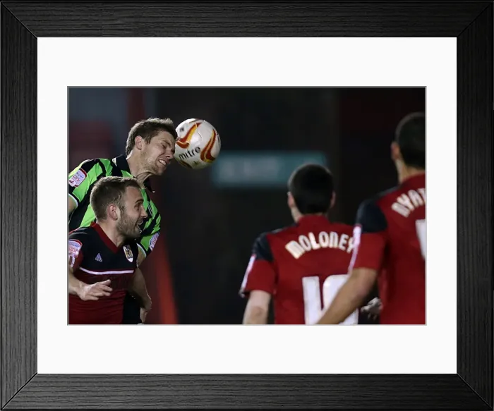 Framed Print : Brighton & Hove Albion 2012-13 Away Game Highlights: Bristol City (05-03-2013)