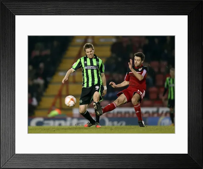 Framed Print : Brighton & Hove Albion vs. Bristol City: 2012-13 Season - Away Game Highlights (05-03-2013) Framed Print : Brighton & Hove Albion vs. Bristol City: 2012-13 Season - Away Game Highlights (05-03-2013)