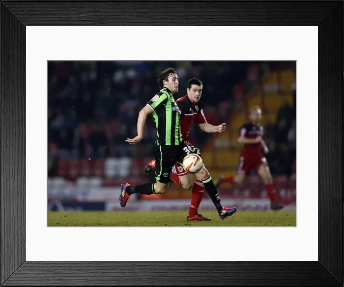 Framed Print : Brighton & Hove Albion vs. Bristol City (Away): Highlights from the 2012-13 Season (05-03-2013) Framed Print : Brighton & Hove Albion vs. Bristol City (Away): Highlights from the 2012-13 Season (05-03-2013)