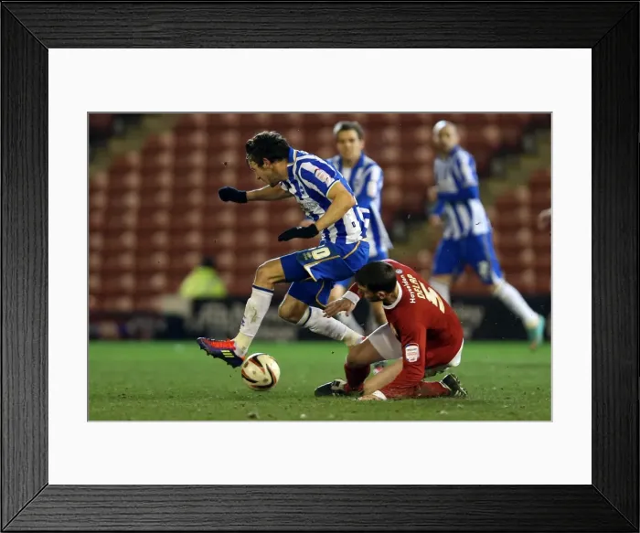 Framed Print : Championship Clash: Buckley vs. Christie at Barnsley vs. Brighton & Hove Albion (March 12, 2013) Framed Print : Championship Clash: Buckley vs. Christie at Barnsley vs. Brighton & Hove Albion (March 12, 2013)