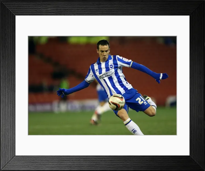 Framed Print : Brighton & Hove Albion vs Barnsley: Away Game - March 12, 2013 (Season 2012-13) Framed Print : Brighton & Hove Albion vs Barnsley: Away Game - March 12, 2013 (Season 2012-13)