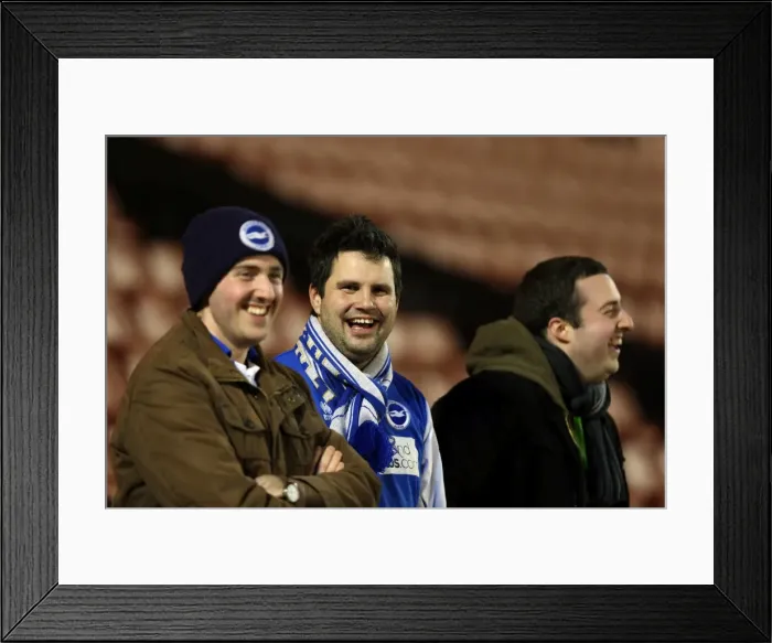 Framed Print : Brighton & Hove Albion vs Barnsley: Away Game - March 12, 2013 (Season 2012-13) Framed Print : Brighton & Hove Albion vs Barnsley: Away Game - March 12, 2013 (Season 2012-13)