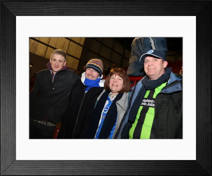Framed Print : Brighton & Hove Albion vs. Barnsley: March 12, 2013 - Away Game, 2012-13 Season Framed Print : Brighton & Hove Albion vs. Barnsley: March 12, 2013 - Away Game, 2012-13 Season