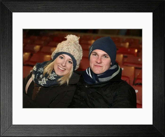 Framed Print : Sea of Supporters: Brighton and Hove Albion Away Games 2012-13