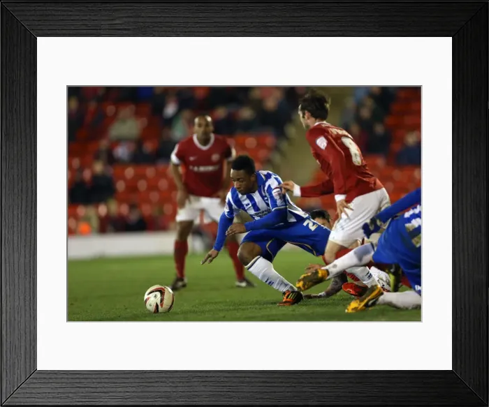 Framed Print : Brighton & Hove Albion vs Barnsley: Away Game - March 12, 2013 (Season 2012-13) Framed Print : Brighton & Hove Albion vs Barnsley: Away Game - March 12, 2013 (Season 2012-13)