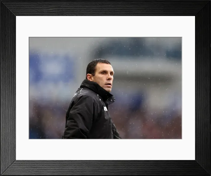 Framed Print : Gus Poyet Leads Brighton & Hove Albion Against Crystal Palace, March 17, 2013 Framed Print : Gus Poyet Leads Brighton & Hove Albion Against Crystal Palace, March 17, 2013