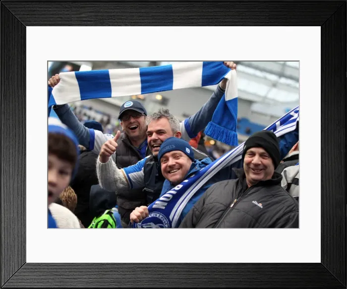 Framed Print : Brighton and Hove Albion: The Electric Amex Stadium Crowd (2012-2013) Framed Print : Brighton and Hove Albion: The Electric Amex Stadium Crowd (2012-2013)