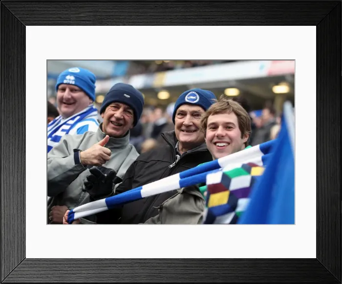 Framed Print : Brighton & Hove Albion vs. Crystal Palace: A Rivaling Home Battle - March 17, 2013 (Season 2012-13) Framed Print : Brighton & Hove Albion vs. Crystal Palace: A Rivaling Home Battle - March 17, 2013 (Season 2012-13)