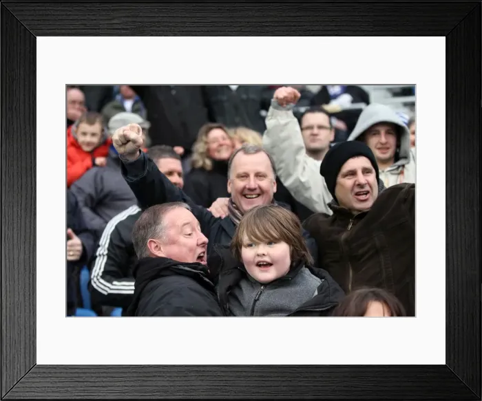 Framed Print : Brighton & Hove Albion vs. Crystal Palace (2012-13): A Past Season Clash - 17-03-2013