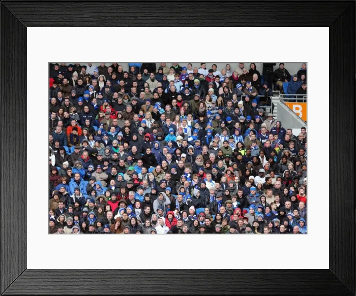 Framed Print : Brighton & Hove Albion vs. Crystal Palace: A Home Battle (March 17, 2013) - 2012-13 Season Framed Print : Brighton & Hove Albion vs. Crystal Palace: A Home Battle (March 17, 2013) - 2012-13 Season