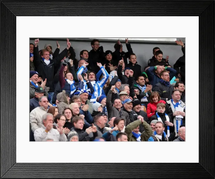 Framed Print : Brighton & Hove Albion vs. Crystal Palace (2012-13 Season) - Home Game Framed Print : Brighton & Hove Albion vs. Crystal Palace (2012-13 Season) - Home Game