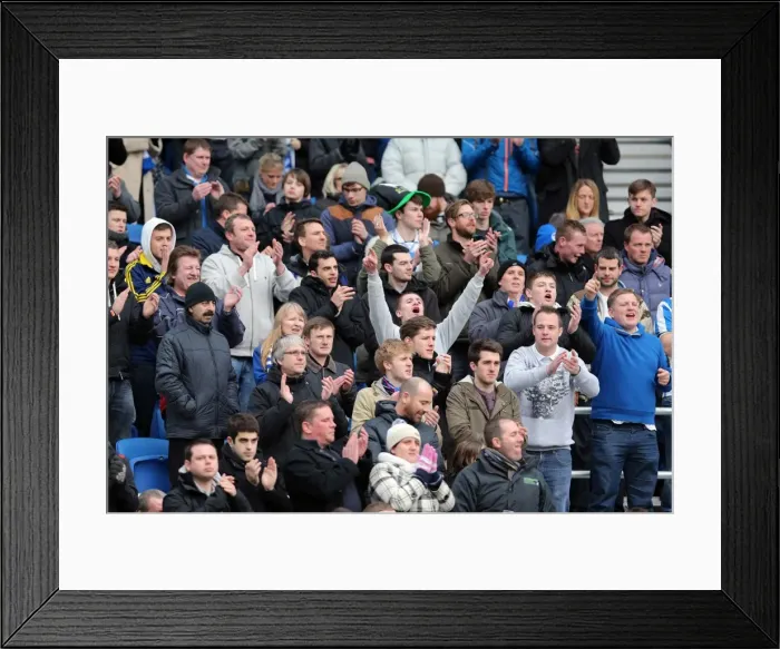 Framed Print : Brighton & Hove Albion vs. Crystal Palace: A Past Clash from the 2012-13 Season - 17-03-2013 Framed Print : Brighton & Hove Albion vs. Crystal Palace: A Past Clash from the 2012-13 Season - 17-03-2013