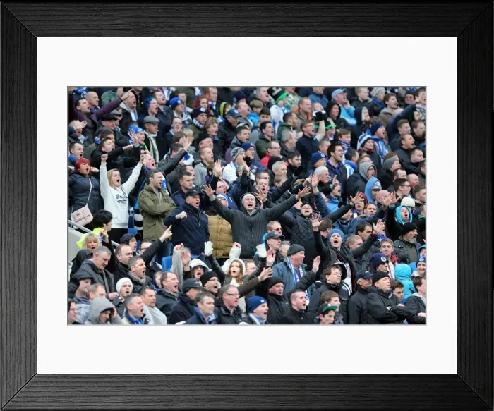 Framed Print : Brighton & Hove Albion vs. Crystal Palace: Home Battle - March 17, 2013 (Season 2012-13) Framed Print : Brighton & Hove Albion vs. Crystal Palace: Home Battle - March 17, 2013 (Season 2012-13)