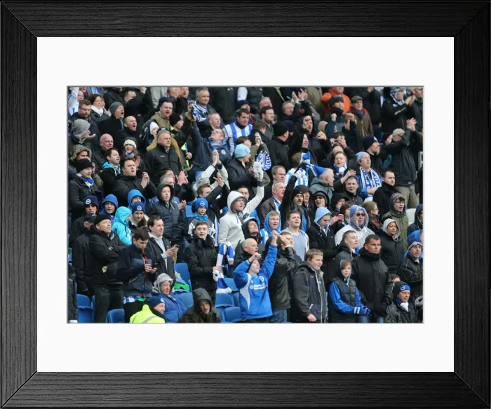 Framed Print : Brighton & Hove Albion vs. Crystal Palace (2012-13): A Nostalgic Look Back at the Exciting Home Game Framed Print : Brighton & Hove Albion vs. Crystal Palace (2012-13): A Nostalgic Look Back at the Exciting Home Game