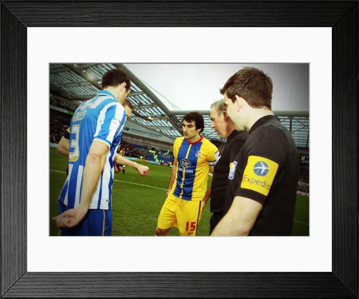 Framed Print : Brighton & Hove Albion vs. Crystal Palace (2012-13): A Past Season Clash Framed Print : Brighton & Hove Albion vs. Crystal Palace (2012-13): A Past Season Clash