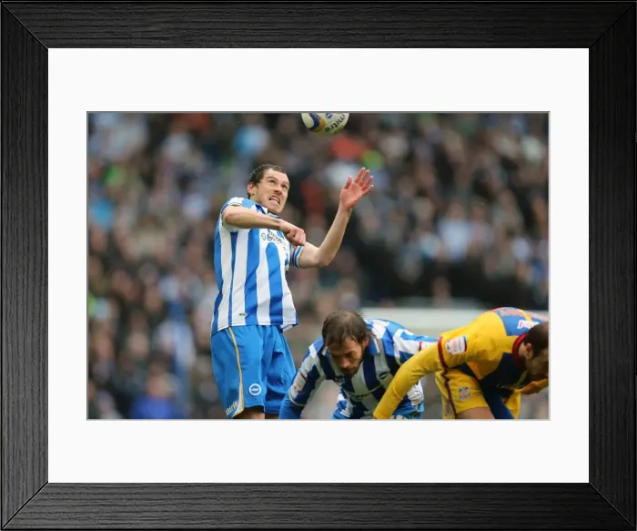 Framed Print : Brighton & Hove Albion vs. Crystal Palace (2012-13): A Home Game Battle - 17-03-2013 Framed Print : Brighton & Hove Albion vs. Crystal Palace (2012-13): A Home Game Battle - 17-03-2013