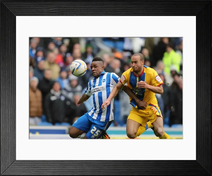 Framed Print : Brighton & Hove Albion vs. Crystal Palace (2012-13): A Nostalgic Look Back at the Exciting March Clash Framed Print : Brighton & Hove Albion vs. Crystal Palace (2012-13): A Nostalgic Look Back at the Exciting March Clash