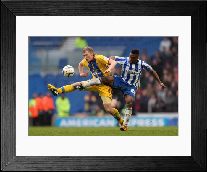 Framed Print : Nostalgia: Brighton & Hove Albion vs. Crystal Palace (2012-13 Season) - A Look Back at the March 17th Home Game Framed Print : Nostalgia: Brighton & Hove Albion vs. Crystal Palace (2012-13 Season) - A Look Back at the March 17th Home Game