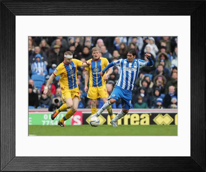 Framed Print : Brighton & Hove Albion vs. Crystal Palace: A Past Season's Home Game (March 17, 2013) Framed Print : Brighton & Hove Albion vs. Crystal Palace: A Past Season's Home Game (March 17, 2013)