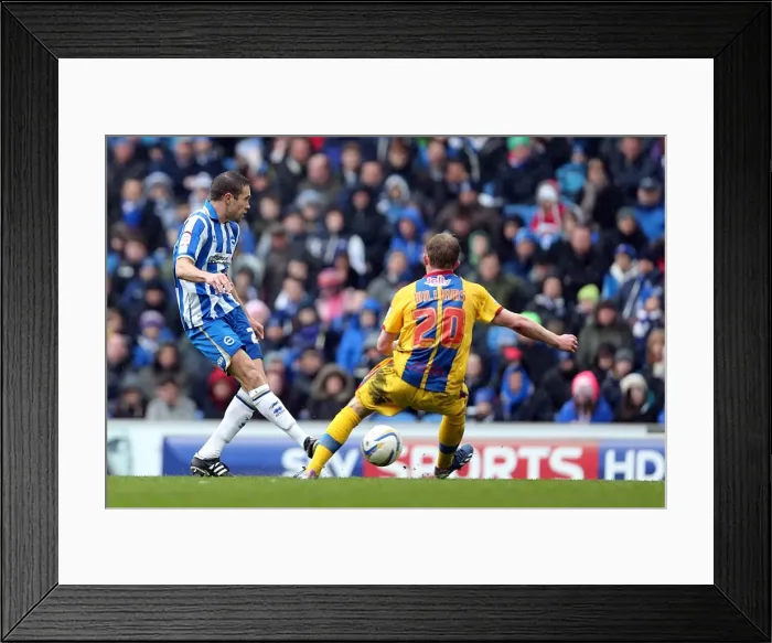 Framed Print : Brighton & Hove Albion vs. Crystal Palace (2012-13): A Past Season Clash - 17-03-2013 Framed Print : Brighton & Hove Albion vs. Crystal Palace (2012-13): A Past Season Clash - 17-03-2013