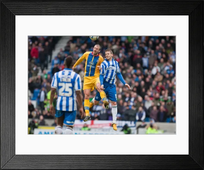 Framed Print : A Past Season's Rivalry: Brighton & Hove Albion vs. Crystal Palace (17-03-2013) - The Seasiders Take on the Eagles Framed Print : A Past Season's Rivalry: Brighton & Hove Albion vs. Crystal Palace (17-03-2013) - The Seasiders Take on the Eagles