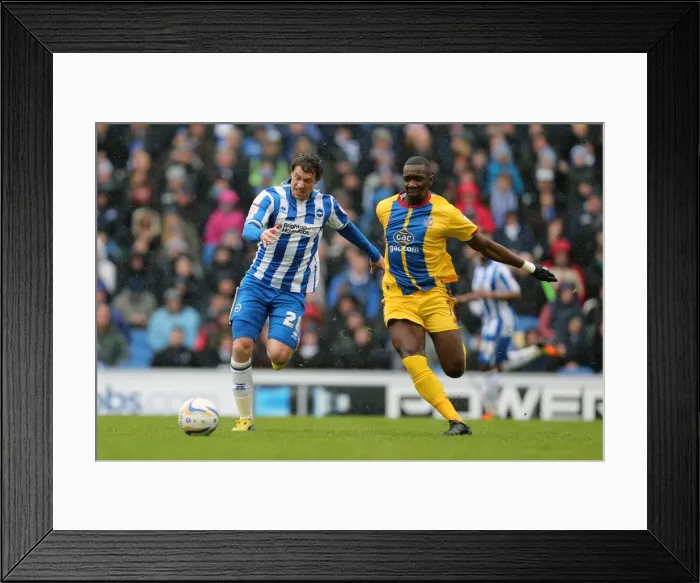 Framed Print : Brighton & Hove Albion vs. Crystal Palace: A Past Clash from the 2012-13 Season (17-03-2013) Framed Print : Brighton & Hove Albion vs. Crystal Palace: A Past Clash from the 2012-13 Season (17-03-2013)