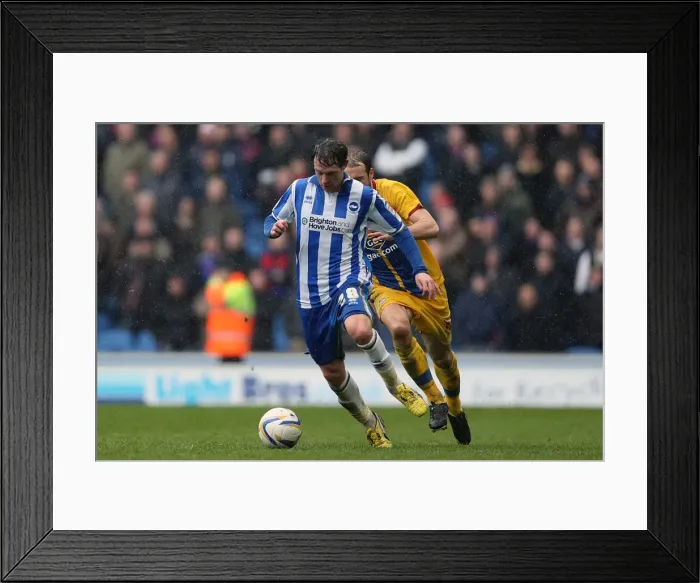 Framed Print : Brighton & Hove Albion vs. Crystal Palace (2012-13 Season): A Nostalgic Look Back at the Thrilling March 17, 2013 Clash Framed Print : Brighton & Hove Albion vs. Crystal Palace (2012-13 Season): A Nostalgic Look Back at the Thrilling March 17, 2013 Clash