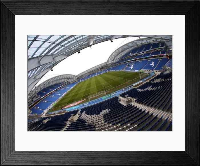 Framed Print : Brighton & Hove Albion at The Amex Stadium