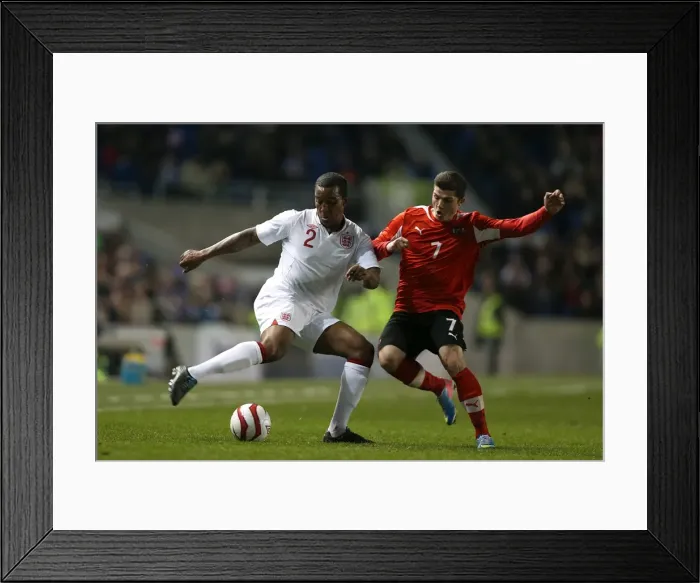 Framed Print : England U21 vs Austria U21: Brighton and Hove Albion's The Amex Stadium (25-03-2013) Framed Print : England U21 vs Austria U21: Brighton and Hove Albion's The Amex Stadium (25-03-2013)