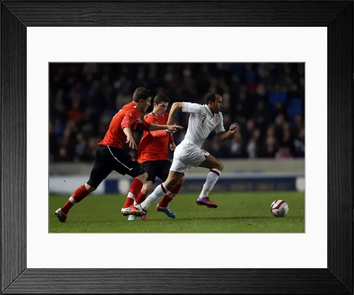 Framed Print : England U21 vs Austria U21 at The Amex: Brighton & Hove Albion Host International Clash (25-03-2013) Framed Print : England U21 vs Austria U21 at The Amex: Brighton & Hove Albion Host International Clash (25-03-2013)