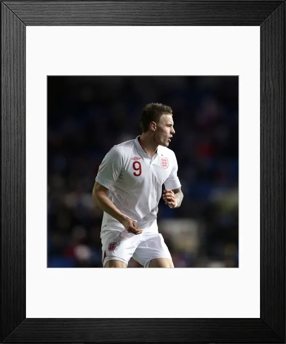 Framed Print : England U21 vs Austria U21 at The Amex: A Clash of Young Talents - March 25, 2013
