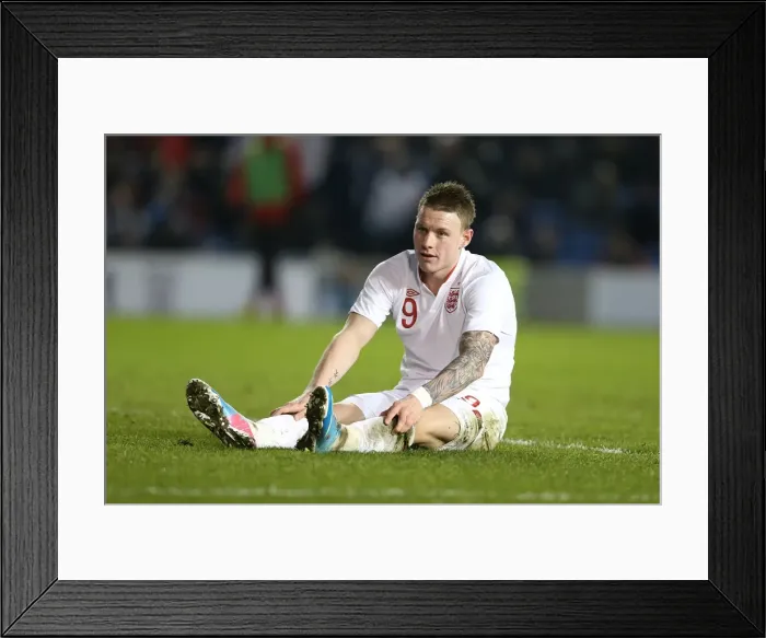 Framed Print : England U21 vs Austria U21 at The Amex: A Clash of Young Talents - March 25, 2013 Framed Print : England U21 vs Austria U21 at The Amex: A Clash of Young Talents - March 25, 2013
