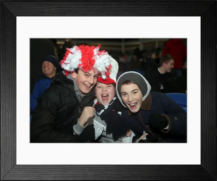 Framed Print : Young Talents Clash: England U21 vs Austria U21 at The Amex Stadium (2013) Framed Print : Young Talents Clash: England U21 vs Austria U21 at The Amex Stadium (2013)