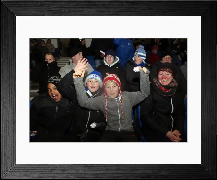 Framed Print : Brighton & Hove Albion vs Austria U21: Clash at The Amex (25-03-2013) Framed Print : Brighton & Hove Albion vs Austria U21: Clash at The Amex (25-03-2013)