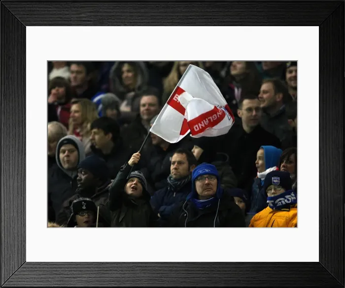Framed Print : England U21 vs Austria U21 at The Amex: Brighton & Hove Albion Hosts (25-03-2013)