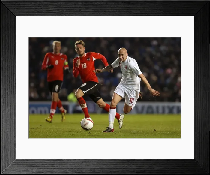 Framed Print : Young Seagulls Clash with Austria U21 at The Amex (25-03-2013) Framed Print : Young Seagulls Clash with Austria U21 at The Amex (25-03-2013)