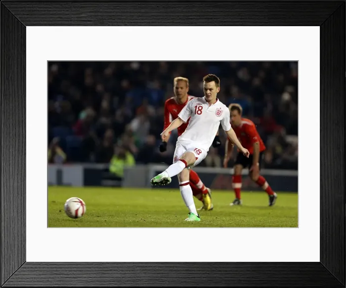 Framed Print : England U21 vs Austria U21 at The Amex: A Clash of Young Talents - March 25, 2013 Framed Print : England U21 vs Austria U21 at The Amex: A Clash of Young Talents - March 25, 2013
