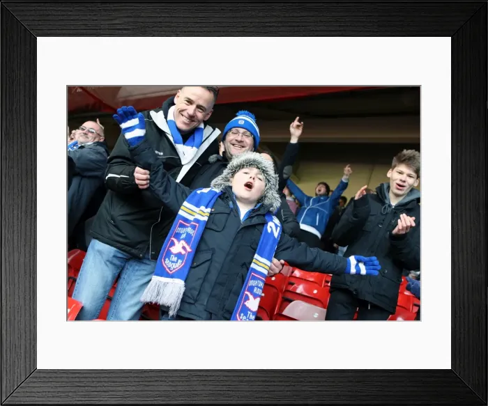 Framed Print : Brighton and Hove Albion FC: Unforgettable Away Day Crowd Moments (2012-2013) Framed Print : Brighton and Hove Albion FC: Unforgettable Away Day Crowd Moments (2012-2013)