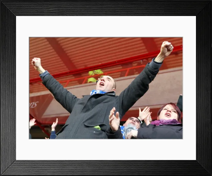 Framed Print : Brighton & Hove Albion vs. Nottingham Forest: 2012-13 Away Game Framed Print : Brighton & Hove Albion vs. Nottingham Forest: 2012-13 Away Game