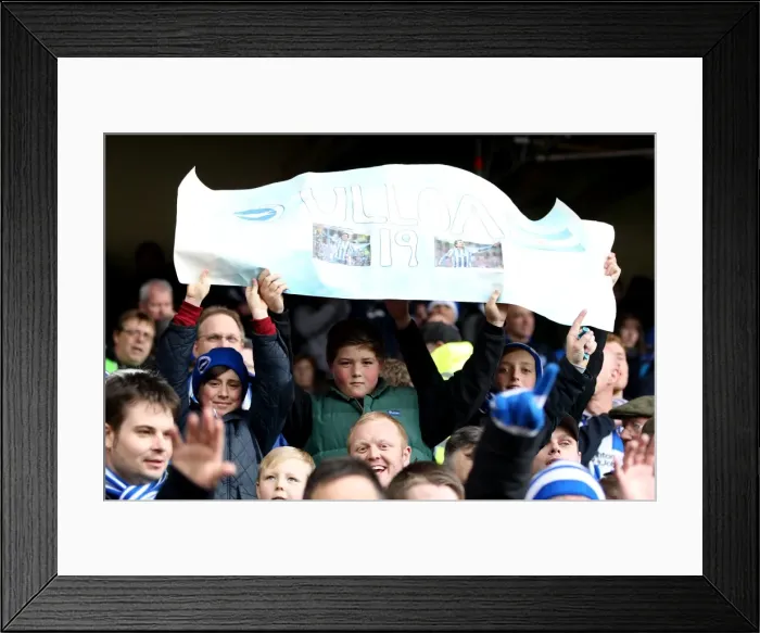 Framed Print : Brighton & Hove Albion vs. Nottingham Forest: 2013 Away Game Framed Print : Brighton & Hove Albion vs. Nottingham Forest: 2013 Away Game