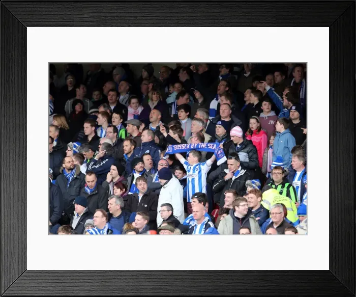 Framed Print : Brighton & Hove Albion vs. Nottingham Forest (Away) - A 2012-13 Season Flashback: March 30, 2013 Framed Print : Brighton & Hove Albion vs. Nottingham Forest (Away) - A 2012-13 Season Flashback: March 30, 2013