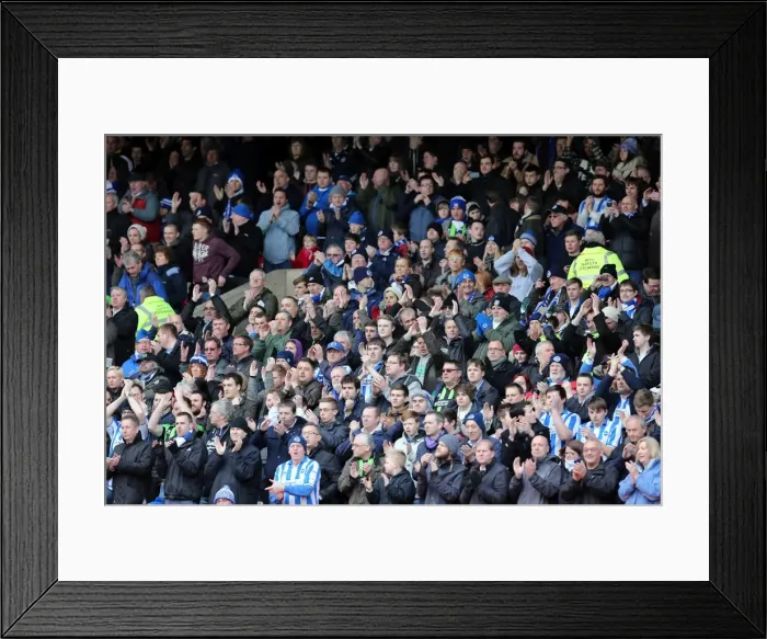 Framed Print : Brighton & Hove Albion vs. Nottingham Forest (Away) - A 2012-13 Season Flashback: 30-03-2013 Framed Print : Brighton & Hove Albion vs. Nottingham Forest (Away) - A 2012-13 Season Flashback: 30-03-2013