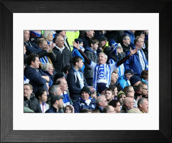 Framed Print : Brighton & Hove Albion vs. Nottingham Forest (Away) - A Look Back at the 2012-13 Season: 30-03-2013 Game Framed Print : Brighton & Hove Albion vs. Nottingham Forest (Away) - A Look Back at the 2012-13 Season: 30-03-2013 Game