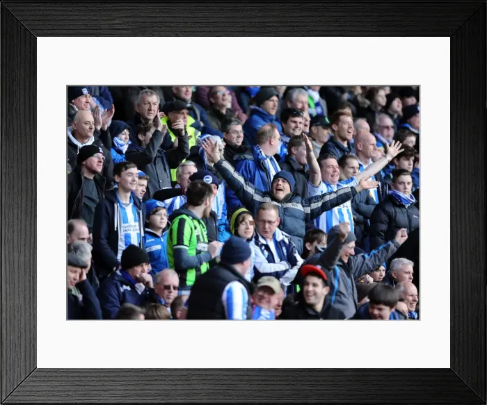 Framed Print : Brighton & Hove Albion vs. Nottingham Forest (Away) - A Look Back at the 2012-13 Season: 30-03-2013 Game Framed Print : Brighton & Hove Albion vs. Nottingham Forest (Away) - A Look Back at the 2012-13 Season: 30-03-2013 Game