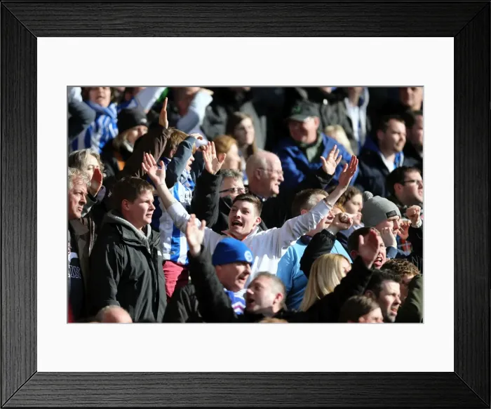Framed Print : Brighton & Hove Albion vs. Nottingham Forest (Away) - A 2012-13 Season Flashback Framed Print : Brighton & Hove Albion vs. Nottingham Forest (Away) - A 2012-13 Season Flashback