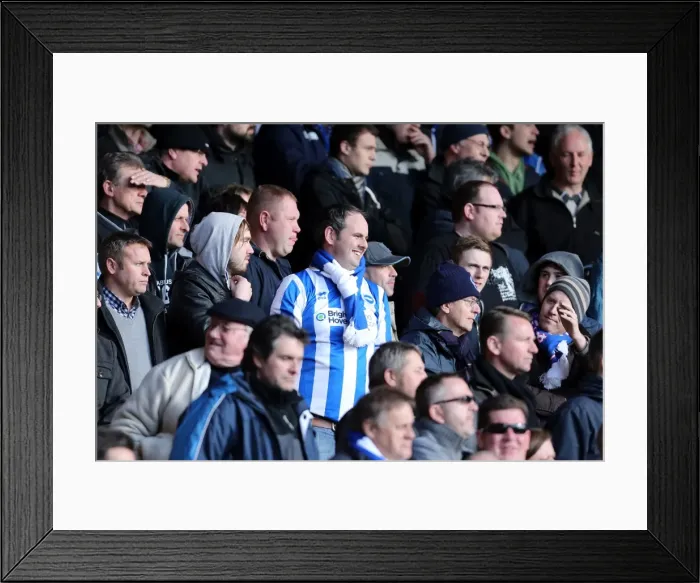 Framed Print : Brighton & Hove Albion vs. Nottingham Forest (Away) - A Look Back at the 2012-13 Season: 30-03-2013 Framed Print : Brighton & Hove Albion vs. Nottingham Forest (Away) - A Look Back at the 2012-13 Season: 30-03-2013