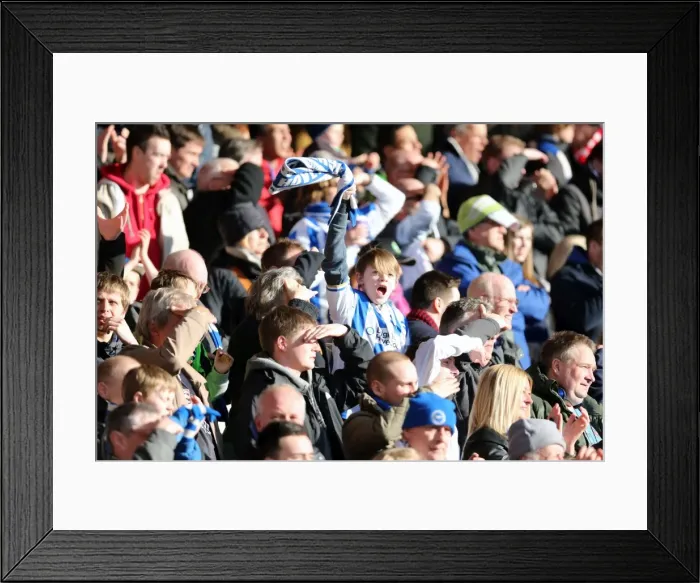 Framed Print : Brighton & Hove Albion vs. Nottingham Forest: 2012-13 Away Game Highlights Framed Print : Brighton & Hove Albion vs. Nottingham Forest: 2012-13 Away Game Highlights
