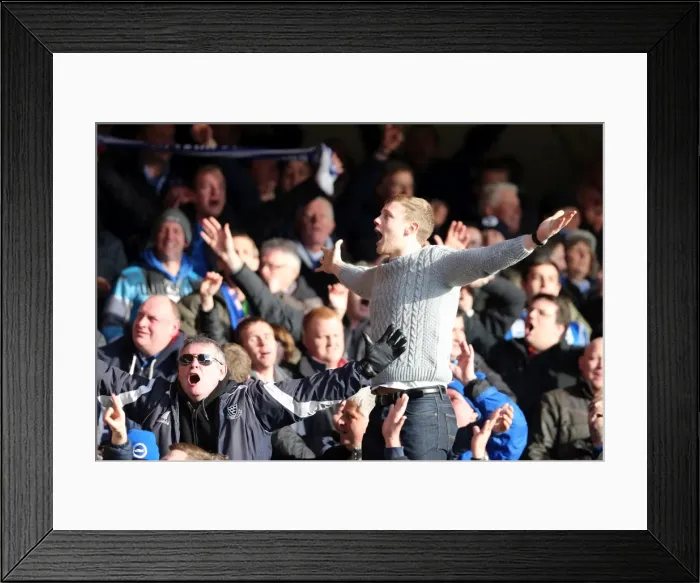 Framed Print : Brighton & Hove Albion vs. Nottingham Forest (Away) - A Look Back at the 2012-13 Season: 30-03-2013 Framed Print : Brighton & Hove Albion vs. Nottingham Forest (Away) - A Look Back at the 2012-13 Season: 30-03-2013