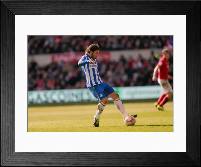 Framed Print : Brighton & Hove Albion vs. Nottingham Forest: Away Game - 2012-13 Season Flashback (30-03-2013) Framed Print : Brighton & Hove Albion vs. Nottingham Forest: Away Game - 2012-13 Season Flashback (30-03-2013)